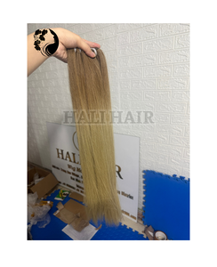 Cabello Remy Todos los colores Cabello humano vietnamita Trama única Recto teñido Blanqueamiento Permed I-Tip Extensiones de cabello Rizado profundo - Product Image 1