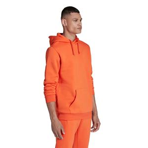 <b>Men</b> <b>Orange</b> Color Pullover <b>Hoodies</b> in Wholesale Price Unisex Streetwear Hooded Sweatshirt With Pockets - Product Image 5