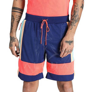 กางเกงขาสั้นผ้าตาข่ายสำหรับผู้ชายกางเกงขาสั้นตาข่ายสำหรับผู้ชายกางเกงขาสั้นตาข่ายสีตามสั่งสไตล์ที่เป็นเอกลักษณ์ - Product Image 1
