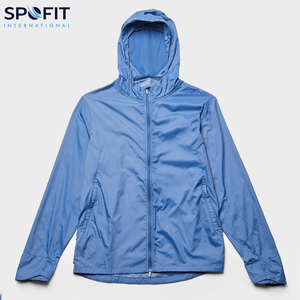 Top Ranking Hombres Con Capucha Impermeable A Prueba de Viento Secado Rápido Personalizable Chaqueta de Lluvia Logotipo Delantero-Venta Caliente Nueva Llegada - Product Image 6