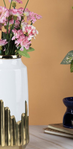 Florero de Metal de estilo americano para boda para sala de estar, porche, dormitorio, estudio, decoración de habitación, adornos y decoración artística - Product Image 3