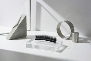 Extensions de cils PBT 0.07C en bande complète, cils coréens de qualité supérieure, personnalisés, naturels, sans cruauté, fabriqués à la machine, bande transparente invisible pour - Product Image 3
