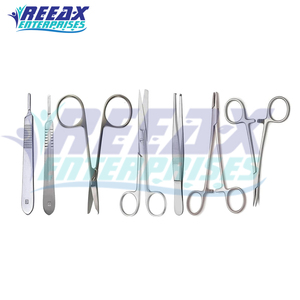 Productos sanitarios de acero inoxidable a precio competitivo, juegos de instrumentos de vendaje quirúrgico fabricados en Pakistán por REEAX ENTERPRISES - Product Image 2