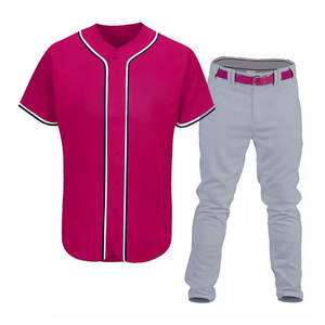 Vente chaude Uniformes De Baseball Polyester Personnalisé Nouveau Style Respirant Et Confortable Nouvelle Arrivée Uniformes De Baseball - Product Image 6