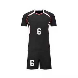 Ensemble d'uniformes de volley-ball légers, respirants et à séchage rapide de qualité supérieure, maillot et short imprimés pour des performances optimales - Product Image 2