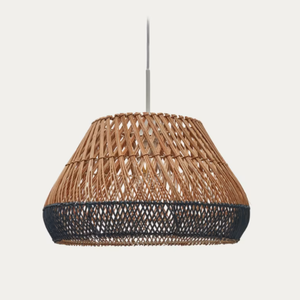 โคมไฟหวายสานเป็นมิตรกับสิ่งแวดล้อมดีไซน์แบบดั้งเดิมอุปกรณ์เสริมโคมไฟแขวนสำหรับบ้านโรงแรมสวน - Product Image 3