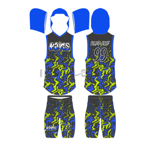 Ensemble de maillots de football pour jeunes joueurs de style 7v7, maillots personnalisés sublimés, uniformes, chemises 7on7 - Product Image 2