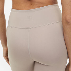 Ensemble de vêtements de sport de yoga en spandex/nylon solide personnalisé en 2 pièces - Pantalon respirant et anti-transpiration à taille haute - Product Image 5