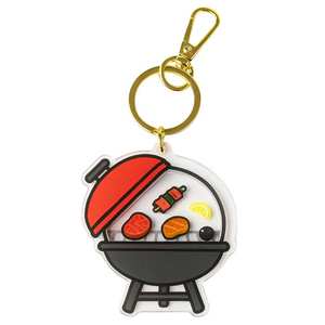 Venta al por mayor personalizado UV impreso acrílico encanto personalizado agitador llavero - Product Image 2