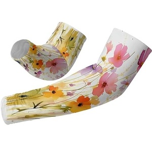 Mangas de brazo de Color sólido de secado rápido, gran oferta, Mangas de brazo ligeras, la mejor tela hecha, Mangas de brazos con patrón 3D impreso sublimado - Product Image 2