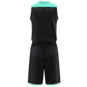Kit de basket-ball personnalisable grande taille pour hommes ensemble d'uniformes respirants pour équipes de club et joueurs individuels - Product Image 5