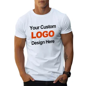 Europe États-Unis transfrontalier col rond logo personnalisé imprimé chemise mode rue à manches courtes à figure personnalisé hommes t-shirt