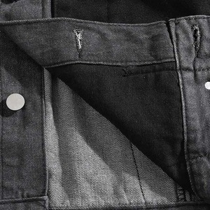 2024 personnalisé OEM hommes élégant poids lourd veste d'hiver de haute qualité Denim Street Wear respirant toile Plus décontracté - Product Image 3