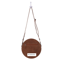 Tas Selempang Kulit Asli Buatan Tangan Desainer Motif Hewan untuk Wanita, Gaya Vintage Barat dengan Rantai Ukiran dan Resleting
