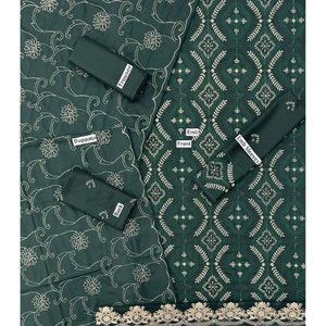 ชุดเดรส2024ปากีสถานแบบปักล่าสุดสำหรับผู้หญิงชุดเดรสสไตล์อินเดียชุดเดรสคาราราราแขนยาว - Product Image 5