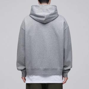 Mejor precio Material transpirable Color sólido Hombres sudaderas con capucha Personalizar Logo Hombres Cremallera Sudadera con capucha de manga larga Hecho en Pakistán - Product Image 4