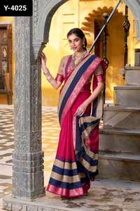 Les plus beaux vêtements traditionnels indiens Collections de saris fantaisie Prix le plus bas Vêtements ethniques indiens Saree et Salwar Kameez Suit - Product Image 2