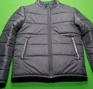 Chaqueta Bomber Casual de Invierno para Hombre, 100% Algodón de Alta Calidad, Logotipo Personalizado Bordado, Abrigo Grueso y Cálido - Product Image 1