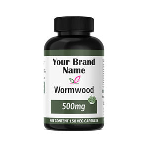 Ajenjo 500mg 150 Cápsulas Suplemento a base de hierbas Etiqueta privada OEM ODM Soporte digestivo y de bienestar natural - Product Image 1