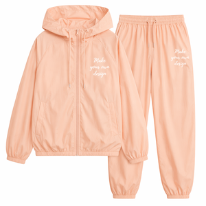Ensemble coupe-vent personnalisé pour hommes, léger, résistant à l'eau, tenue de sport OEM ODM, sports de plein air, course à pied, fitness, vêtements de sport - Product Image 2