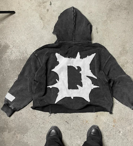 Sudaderas con capucha Eplic desgastadas al por mayor sudaderas con capucha de moda asequibles para hombres y mujeres estilo informal oferta barata - Product Image 6