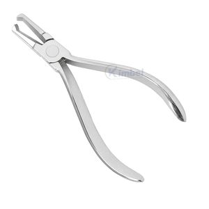 Alicates removedores de soporte de ortodoncia de perfil delgado Mango recto Instrumento dental de acero inoxidable - Product Image 1