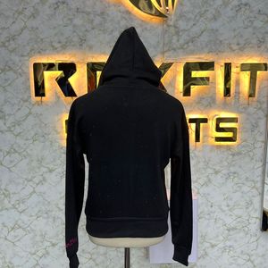 Sudadera con capucha y cremallera más demandada de alta calidad con etiqueta personalizada, sudaderas con capucha de color rosa impresas hechas en fábrica a precio barato, sudaderas con capucha para hombres - Product Image 6