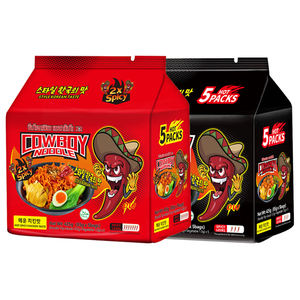 Fideos al por mayor OEM Venta caliente pollo caliente fideos ramen instantaneos Halal picantes - Product Image 6