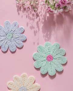 Porte-clés perlé fait main, breloque pour sacs et clés, qualité export, accessoire tendance, vente en gros OEM - Product Image 2