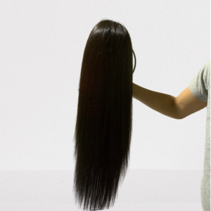 วิกผมด้านหน้าแบบมีลูกไม้ขนาด30 32นิ้วสำหรับผู้หญิงผิวดำวิกผมแท้ติดโครงตรงแบบบราซิลเลี่ยนวิกผมมนุษย์มีลูกไม้ด้านหน้าแบบ4X4ความละเอียดสูง - Product Image 1