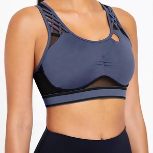 เสื้อชั้นในกีฬาโยคะแบบยืดได้สำหรับผู้หญิง เหมาะสำหรับการออกกำลังกาย ฟิตเนส วิ่ง และการออกกำลังกายในยิม ให้ความสบาย - Product Image 1