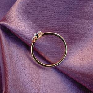 Bague en diamant en or véritable 18 carats certifiée IGI H-I couleur SI clarté parfait cadeau d'anniversaire bijoux - Product Image 6