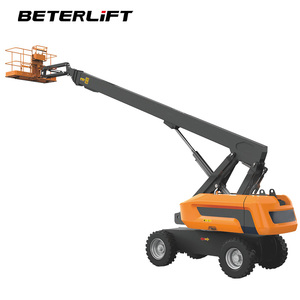 מעלית זרוע מפרקית 10 מטר 12 מטר 14 מטר, מופעלת על ידי סוללה, הרמה הידראולית, מעלית זרוע מפרקית לעבודות בנייה ותחזוקה - Product Image 4