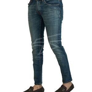 Pantalones vaqueros de servicio OEM de último diseño para hombre Pantalones vaqueros lavados de calidad superior cómodos para hombre - Product Image 2