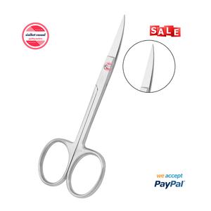 Ciseaux soins des ongles cuticules ciseaux incurvés en acier inoxydable ciseaux de manucure ongles outils de soins personnels - Product Image 3