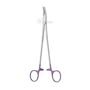 Pinces hémostatiques chirurgicales Kelly à mâchoires droites et courbes, acier allemand, poignée à anneau doré, pinces de blocage médicales, hémostatique - Product Image 4