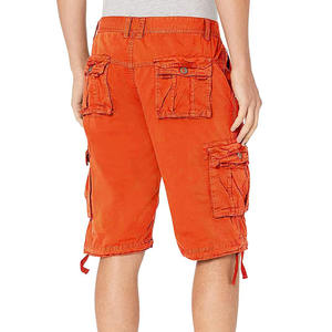 Short cargo respirant et populaire séchage rapide classique été quotidien décontracté mode couleur unie short d'extérieur pour hommes - Product Image 5
