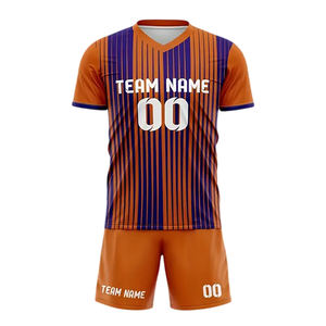 Uniformes de football 7 sur 7 sublimés par conception personnalisée OEM | Uniformes 7sur 7 fabriqués en tissu polyester 100% avec votre nom d'équipe personnalisé - Product Image 1