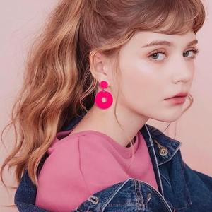 Luxury Eco-Friendly Resin Epoxy Angel Style Waterproof Hand-painted <b>Earrings</b> Trendy Customizable Designable Women's Crafts - Product Image 5