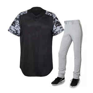 Ensemble d'uniformes de baseball élégants Uniformes de baseball bon marché par sublimation pour femmes et hommes - Product Image 4