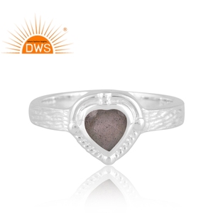 New Trending 925 Sterling Silver Natural <b>Labradorite</b> Gemstone <b>Ring</b> Custom Design Jewelry For Women Gift For Her - Product Image 3