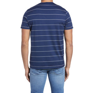 T-shirt uni en coton 100% pour homme, de haute qualité, vente en gros, manches courtes, t-shirts unisexes, col rond, t-shirt pour homme 100% coton - Product Image 2