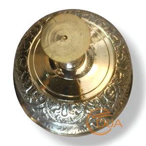 กระดิ่งทองเหลืองโบราณสไตล์วิคตอเรียนสำหรับทำงานฝีมือโลหะทองเหลืองโบราณ - Product Image 3