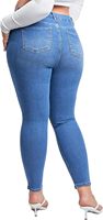 Shorts de Mezclilla Premium para Mujer, Tallas Grandes, Ecológicos, para las Cuatro Estaciones, Alta Elasticidad, Estilo Casual Holgado, Hip Hop, Streetwear, Transpirables