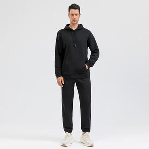 Conjunto de trajes cálidos para hombre, conjuntos de ropa de Otoño Invierno, sudadera con cremallera y cuello levantado, pantalones, chándales cálidos, sudaderas para hombre - Product Image 5