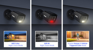 Annke 8CH 5MP H.265 + Giám sát DVR Hệ thống camera 4 cái 3K 5MP thông minh kép ánh sáng với âm thanh IP67 Analog TVI CCTV Camera An Ninh - Product Image 3