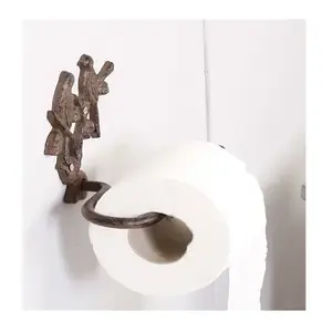 Porte-papier hygiénique en fer extrêmement design pour décorer les Offre Spéciale de salle de bain Porte-papier hygiénique en fer de meilleure qualité Arts métalliques indiens - Product Image 3