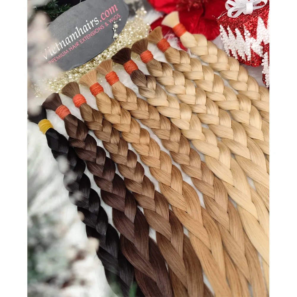 Wholesale Best Price Cuticle Intact 100% Remy Natural Hair Great Lengths Hair Extensions Vendor From Vietnam
