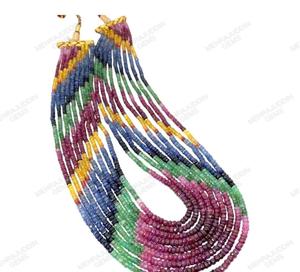 Perles de pierres précieuses multi-semi-précieuses de qualité AA pour la fabrication de bijoux Cadeau de Noël pour elle - Product Image 3