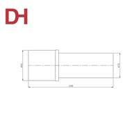 Ensemble de pince de serrage pour arbre de broche en alliages d'acier usinés CNC sur mesure pour maintien d'outils de précision